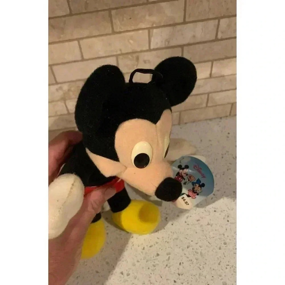 Vintage Walt Disney Mickey Mouse Red Pants Plush Playskool Collector plush-B5 - Picture 6 of 6